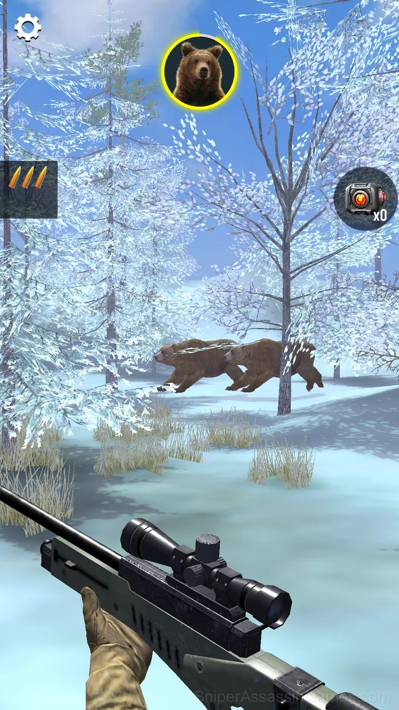 Hunter with rifle gameplay screenshot 2