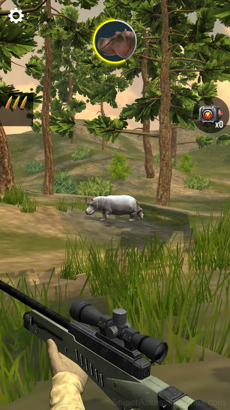 Hunter with rifle gameplay screenshot 5