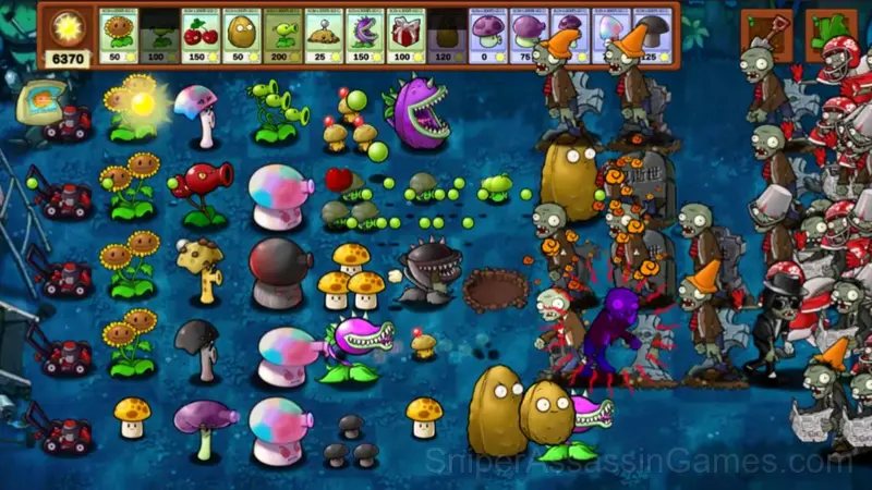 Plants vs Zombies: Unlocked All Plants gameplay screenshot 2