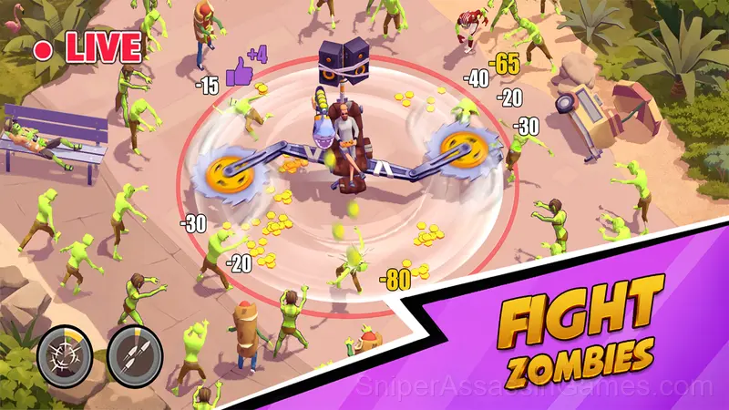 Lazy Apocalypse: Zombie Tower Defense & Idle TD gameplay screenshot 1