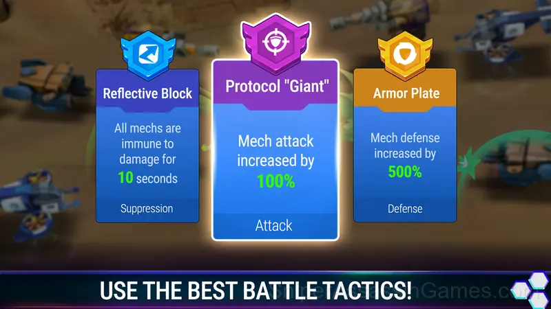 Mech Heroes gameplay screenshot 1