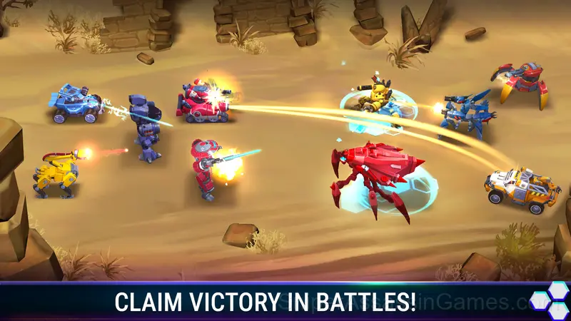 Mech Heroes gameplay screenshot 4