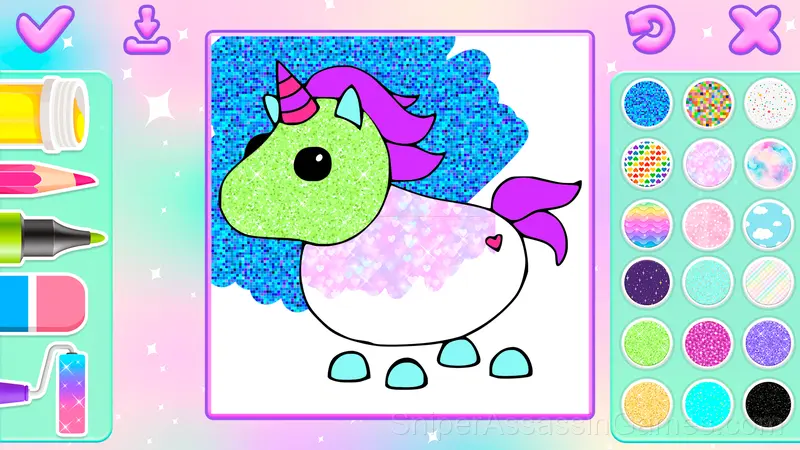 Girl Skins: Avatar Coloring gameplay screenshot 3