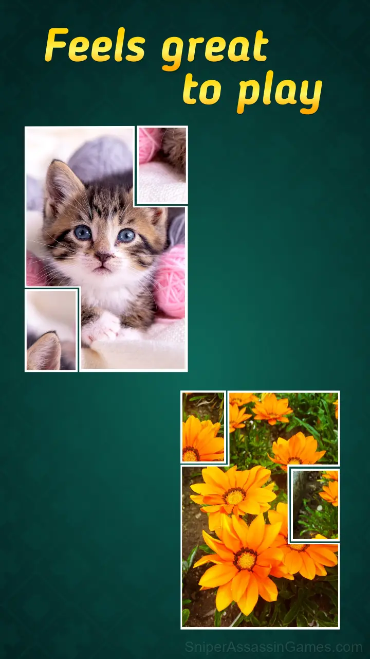 Jigsolitaire gameplay screenshot 2