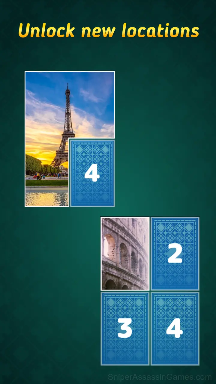 Jigsolitaire gameplay screenshot 4