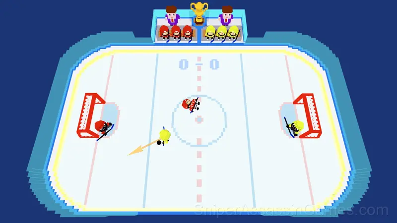 Hockey BOSS gameplay screenshot 1