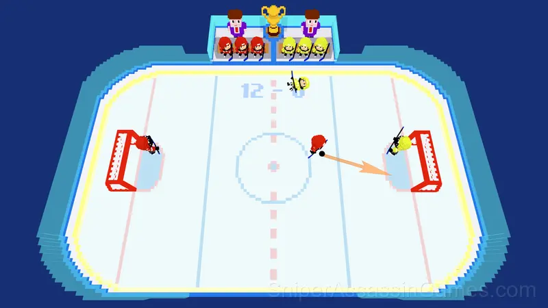 Hockey BOSS gameplay screenshot 2