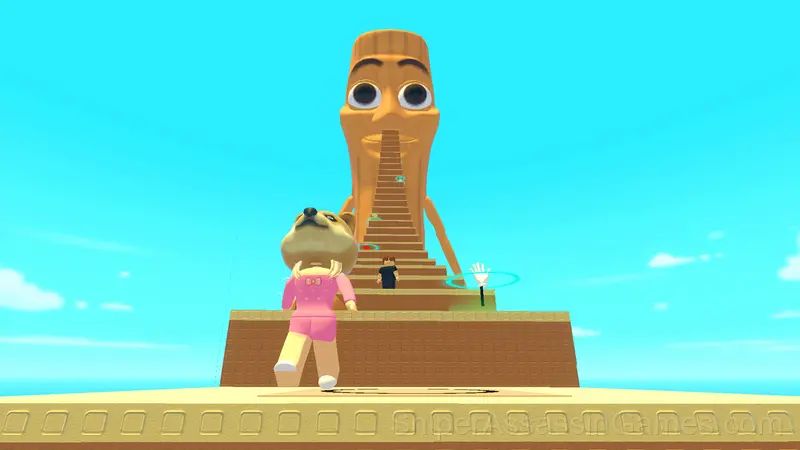 Obby Parkour: Enter the Brainroot gameplay screenshot 1