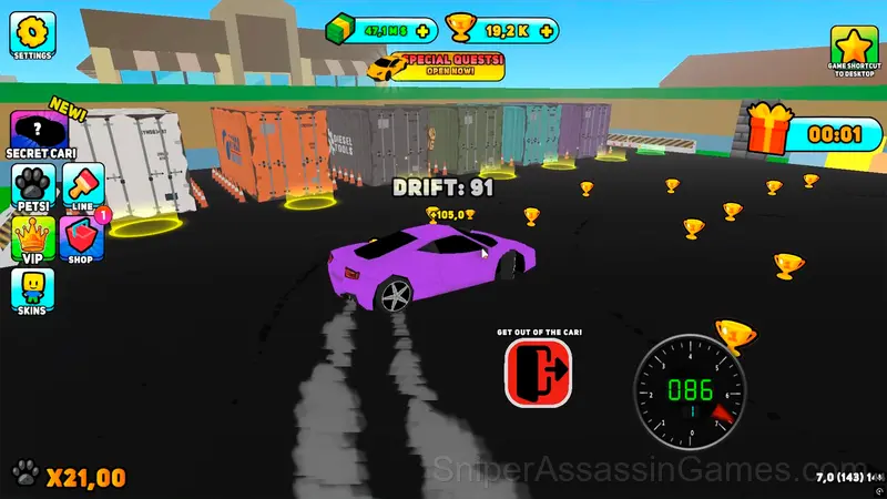 Obby: Car Containers gameplay screenshot 3