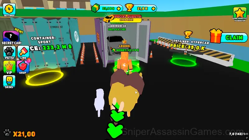 Obby: Car Containers gameplay screenshot 5