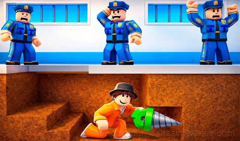 Play Obby: Prison digger