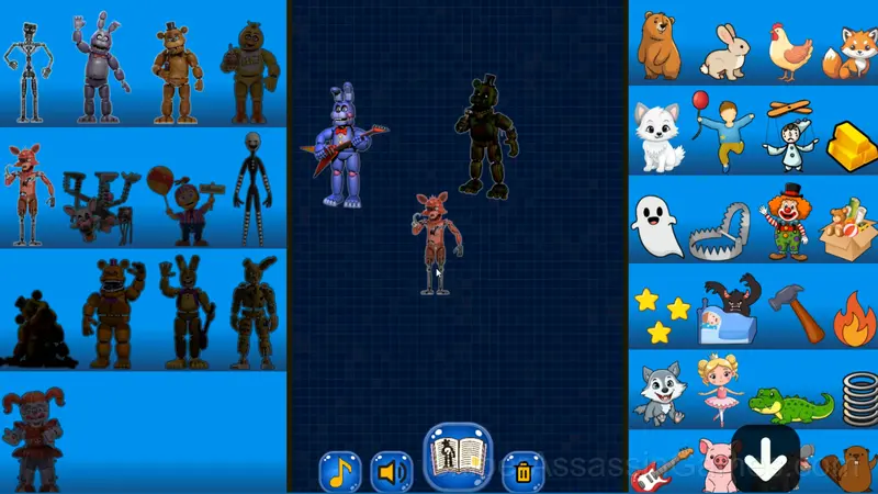 FNAF Alchemy: Unlock All Animatronics gameplay screenshot 1