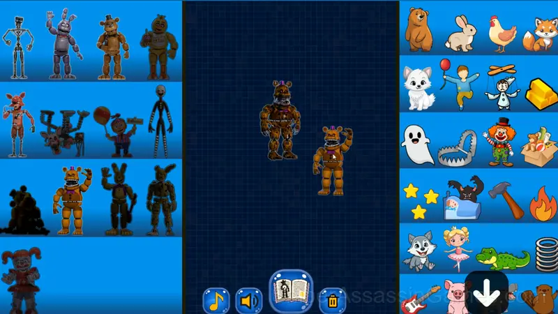 FNAF Alchemy: Unlock All Animatronics gameplay screenshot 2