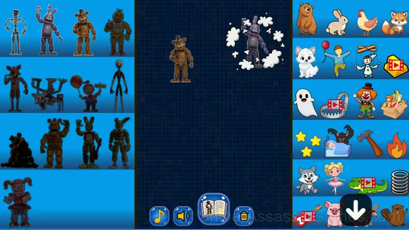 FNAF Alchemy: Unlock All Animatronics gameplay screenshot 3