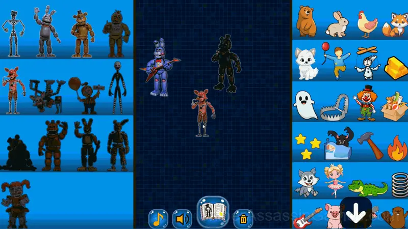 FNAF Alchemy: Unlock All Animatronics gameplay screenshot 6