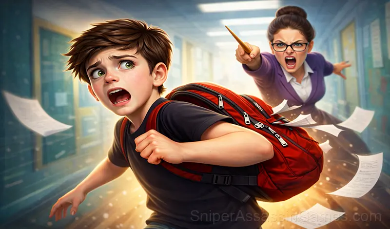 Play Boy Escape from School: Runaway