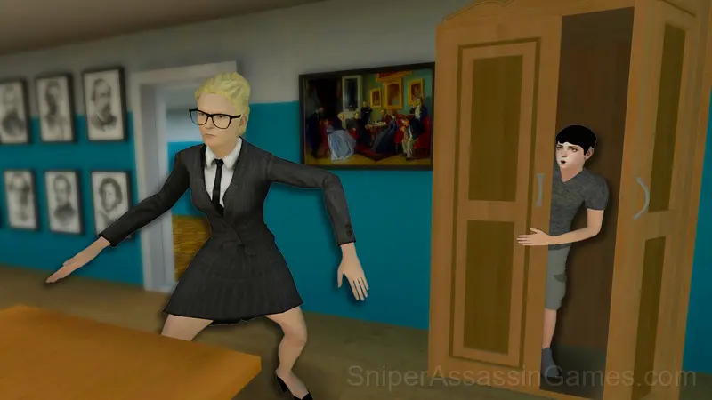 Boy Escape from School: Runaway gameplay screenshot 4