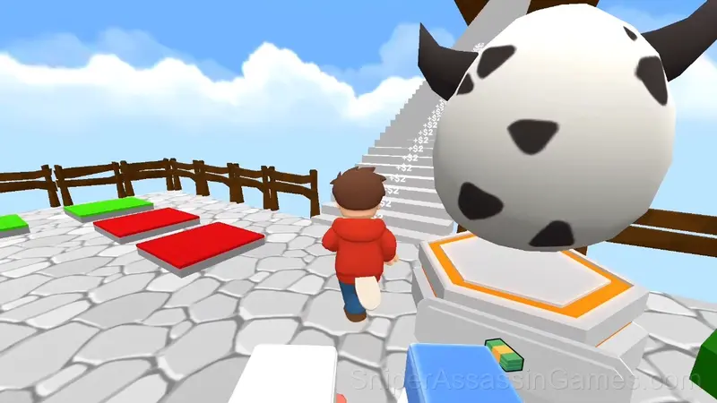 Obby: 1 Step = $1 gameplay screenshot 3