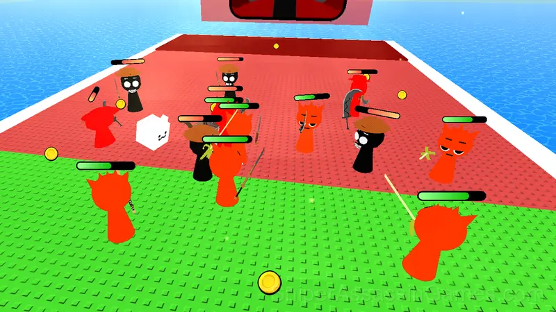 Choose Sprunki: 3D Phase Battle gameplay screenshot 4