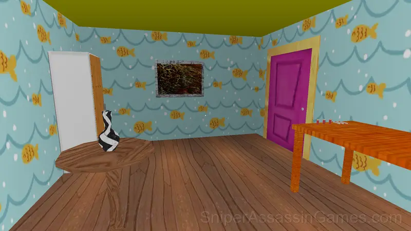 Granny Sponge Bob gameplay screenshot 1