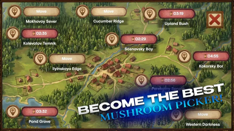 Russian Mushroom Picker gameplay screenshot 2
