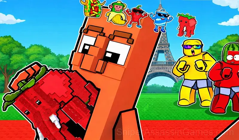 Play Obby: Get Tall and Fall