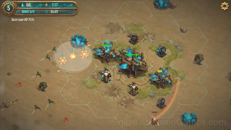 HEXSTORM: Tears of Arcadia gameplay screenshot 2