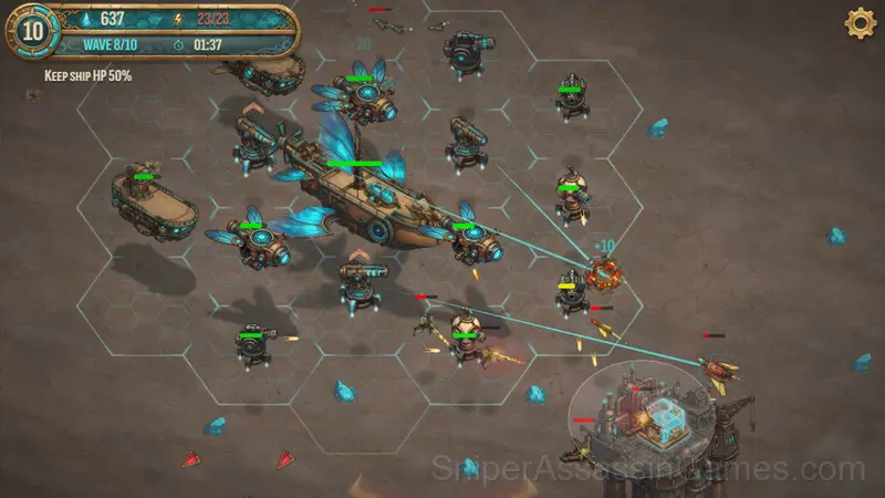 HEXSTORM: Tears of Arcadia gameplay screenshot 3
