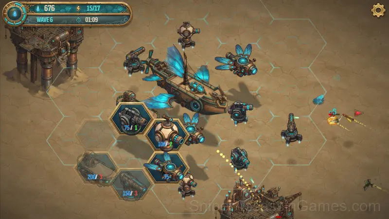 HEXSTORM: Tears of Arcadia gameplay screenshot 4