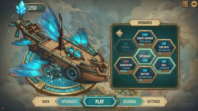 HEXSTORM: Tears of Arcadia gameplay screenshot 5