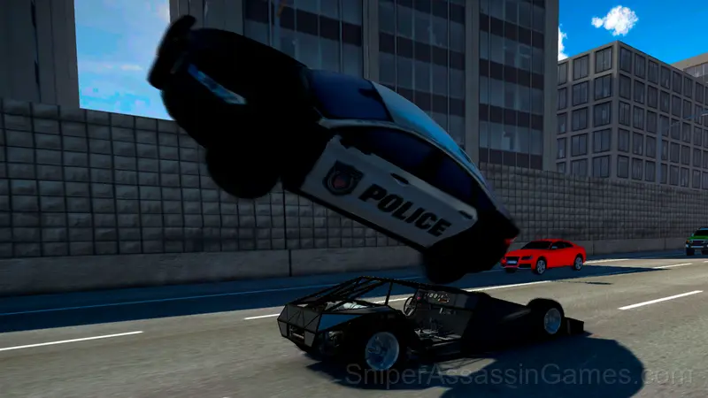 Ramp Car vs Police: CHASE gameplay screenshot 2