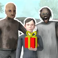 Schoolboy and Granny: Birthday