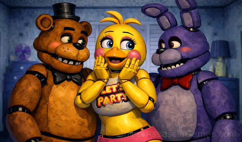 Play Merge FNAF: Animatronic Battle