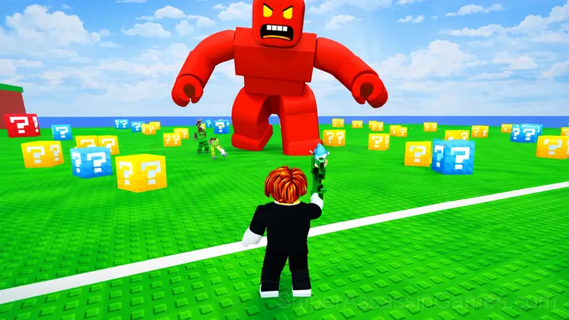 Break a Lucky Block! gameplay screenshot 1