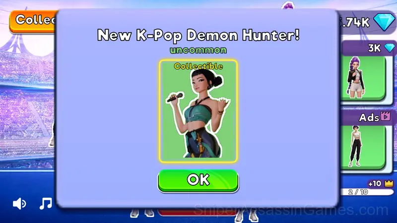Rumi Huntrix K-Pop Hunters gameplay screenshot 3