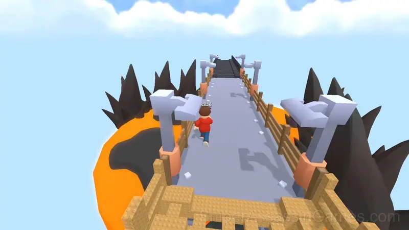 Obby: +1 Bridge Builder gameplay screenshot 1
