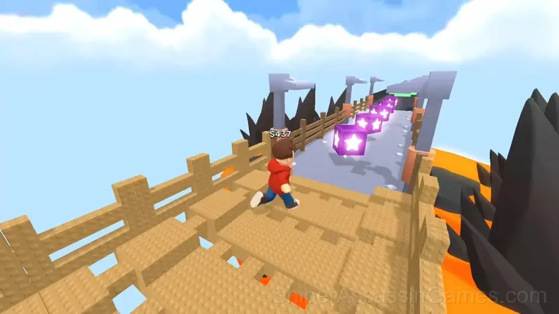 Obby: +1 Bridge Builder gameplay screenshot 4