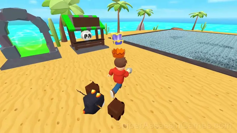 Obby: Dig Down gameplay screenshot 1