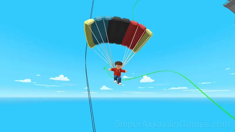 Obby: World`s Tallest Roller Coaster gameplay screenshot 1