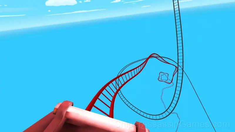 Obby: World`s Tallest Roller Coaster gameplay screenshot 2