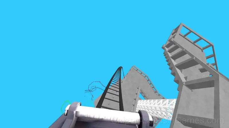 Obby: World`s Tallest Roller Coaster gameplay screenshot 4