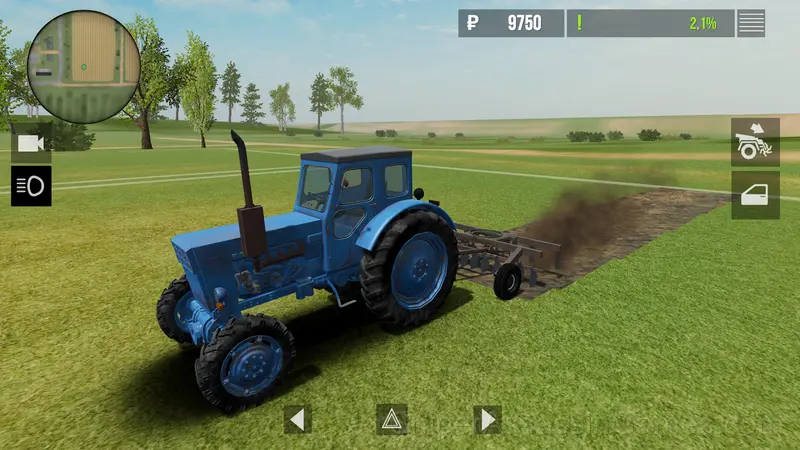 Russian Farming Simulator gameplay screenshot 1