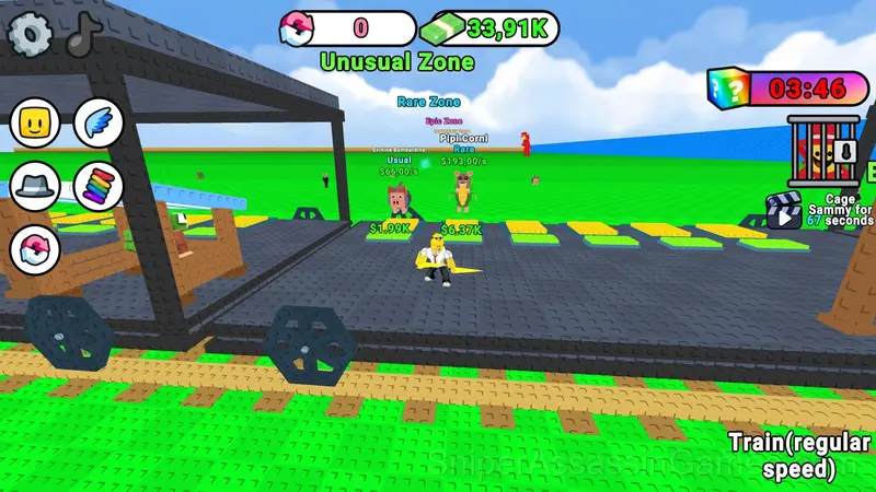 Obby: Brainrot Train Chase gameplay screenshot 3