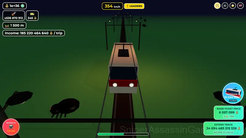 Molochnoye Village. Level UP the tram! gameplay screenshot 2