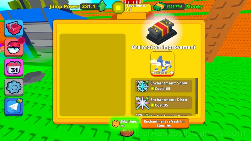 Obby:Jump For Brainrots! gameplay screenshot 2