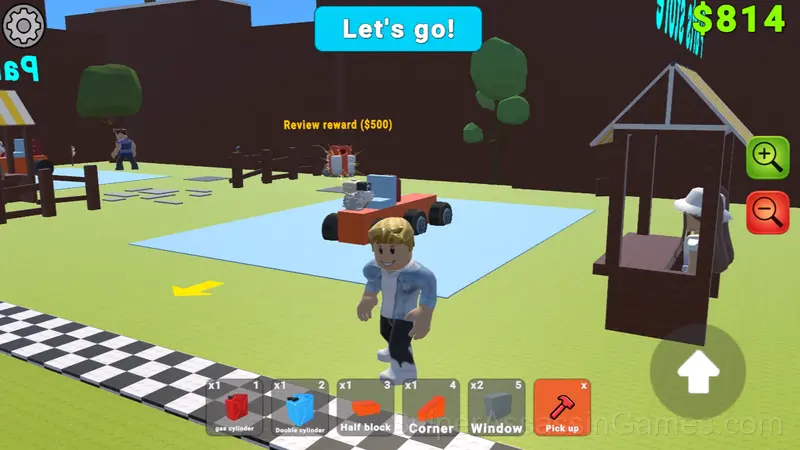 Build your car gameplay screenshot 1