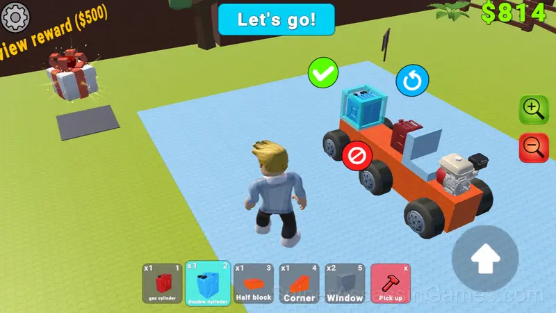 Build your car gameplay screenshot 2