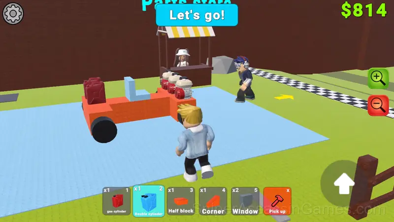 Build your car gameplay screenshot 3