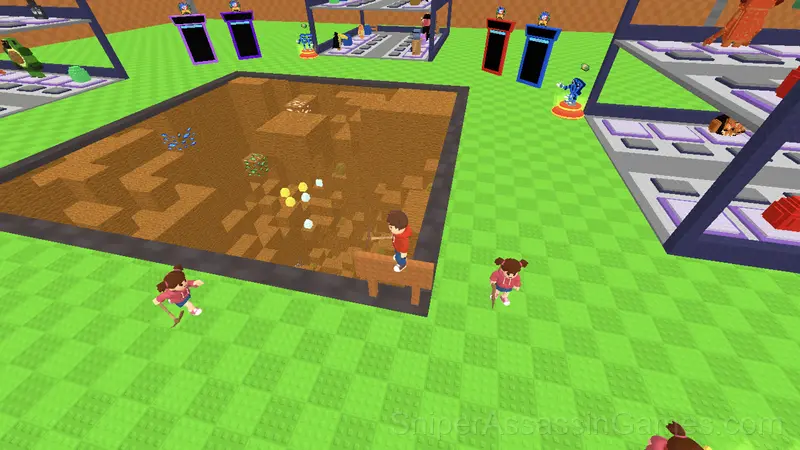 Obby: Dig Brainrots gameplay screenshot 2
