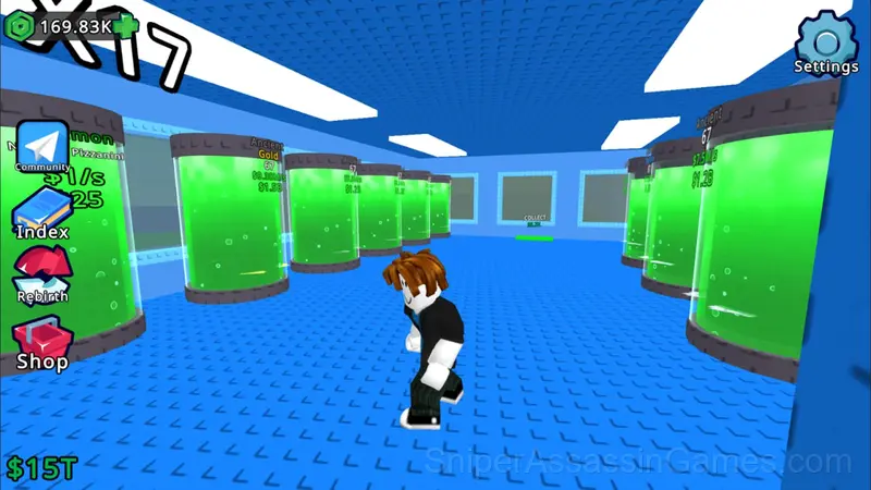 Collect and squeeze the brainrot gameplay screenshot 2